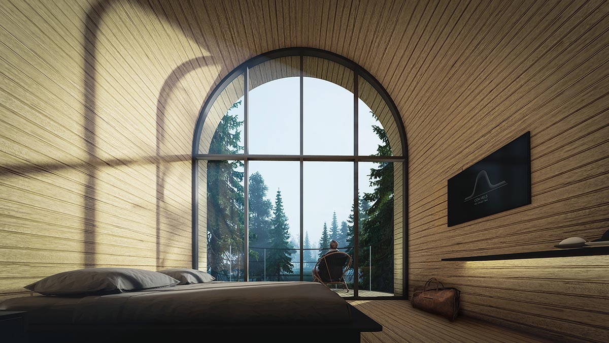 Melike Altınışık Architects unveils eco-friendly holiday resort with undulating timber roofs