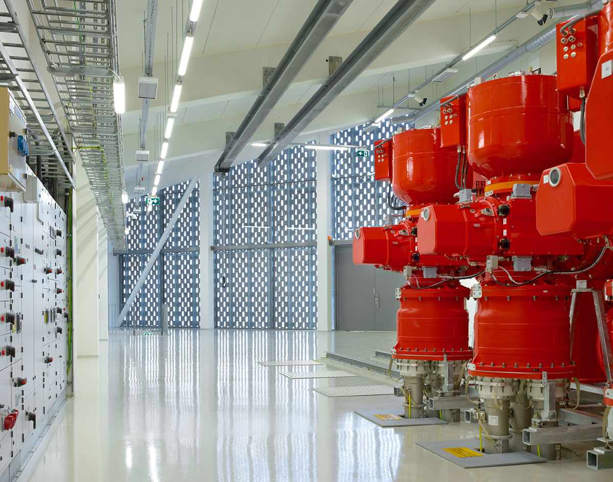 Kivinen Rusanen Architects built a substation featuring a patterned brick façade