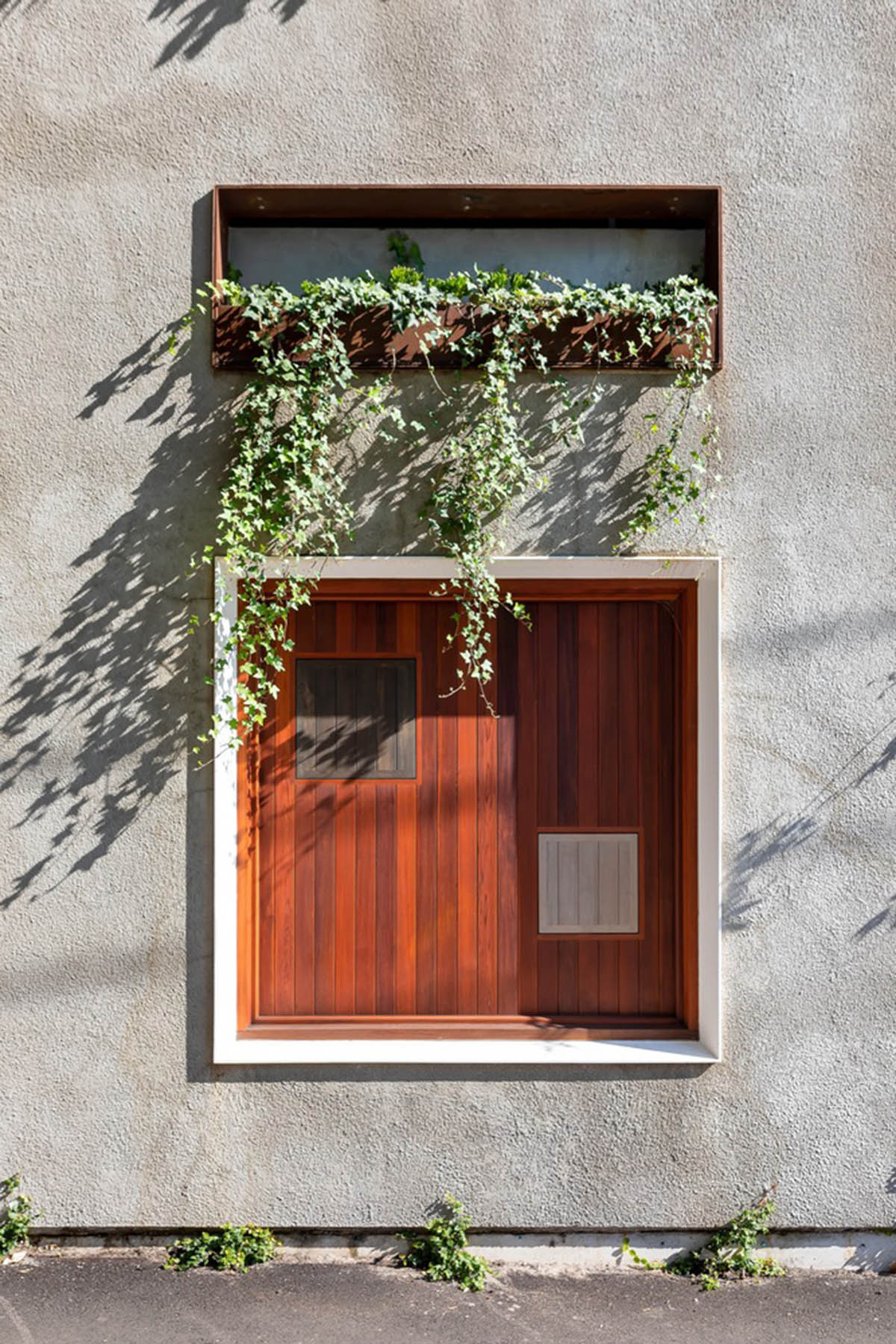 CplusC Architectural Workshop rejuvenates old shop house with blow up green infills in Australia