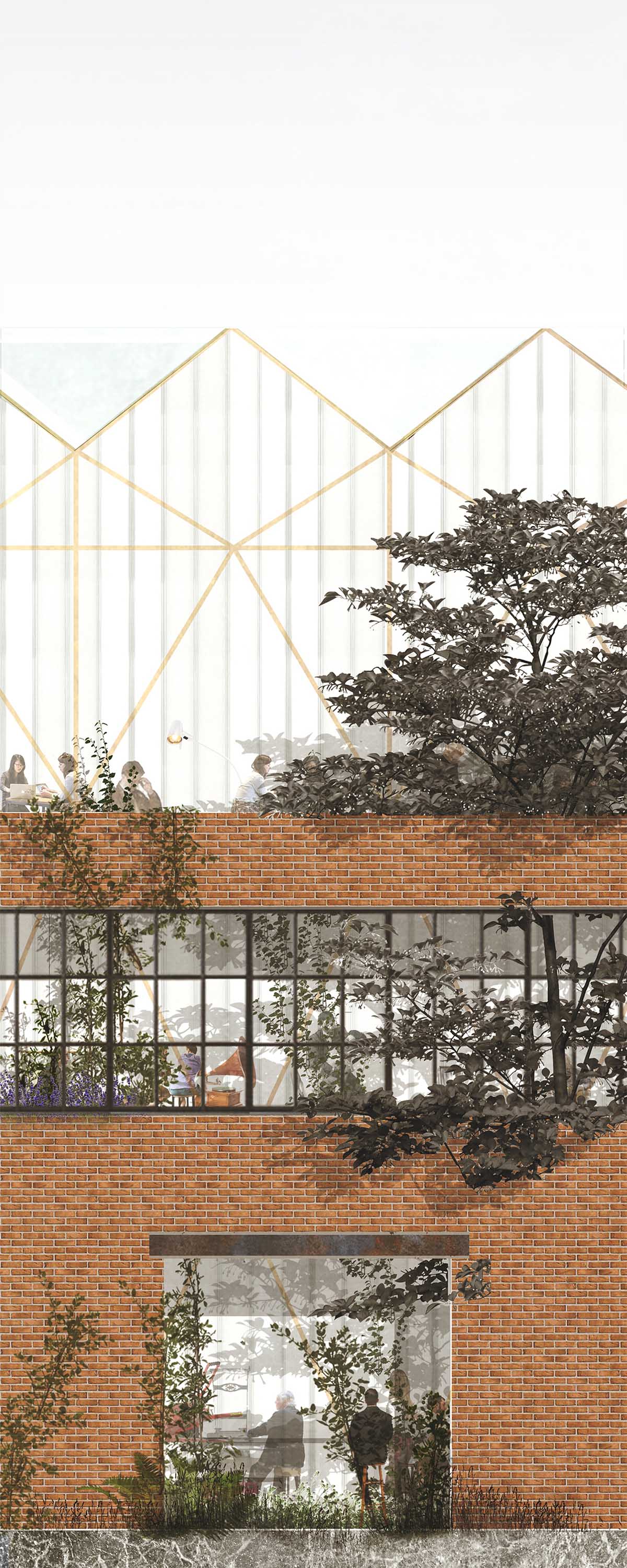 Mango Vinyl Hub winners transform Latvia&rsquo;s abandoned tin foil factory with cartoonist transit tubes