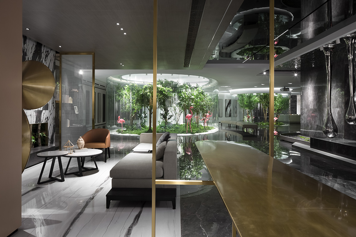 FOSHAN TOPWAY DESIGN completes Meitao Ceramics Sales Center in China