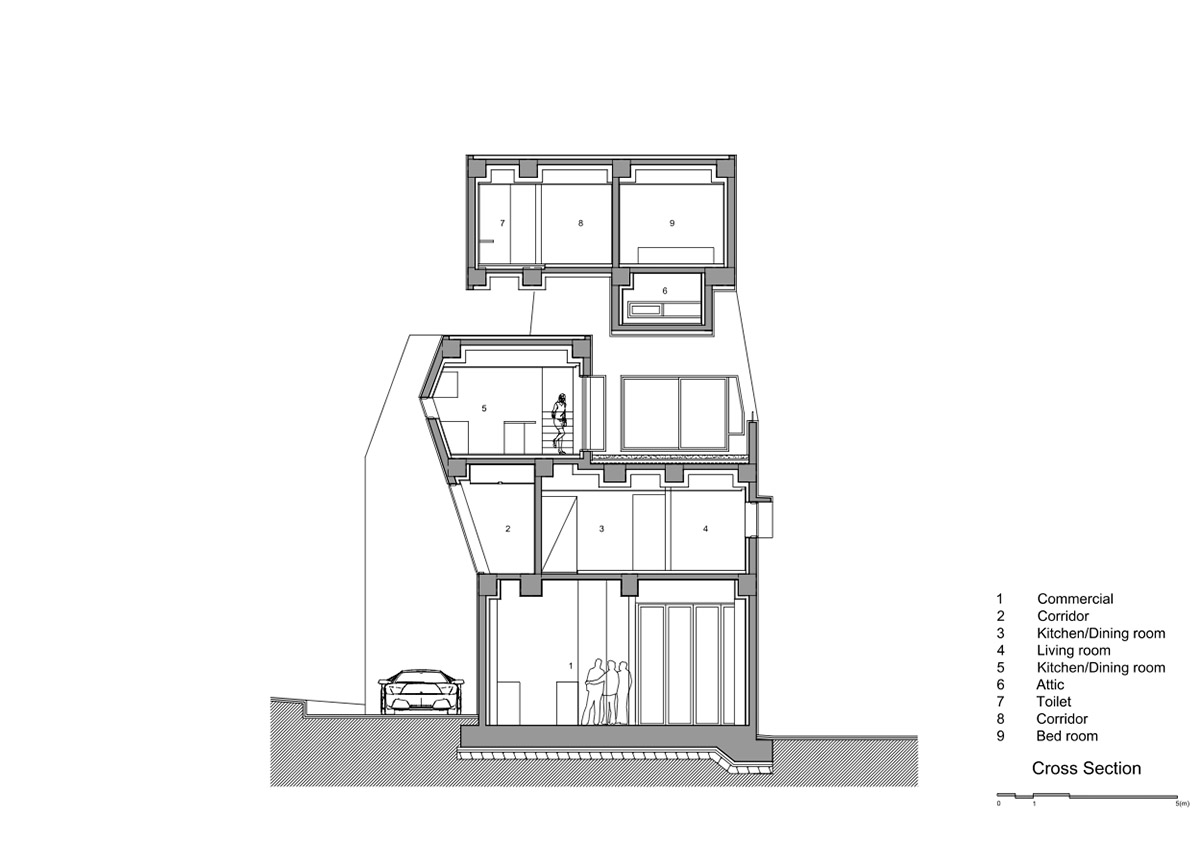 Moon Hoon completes owl-shaped housing in South Korea