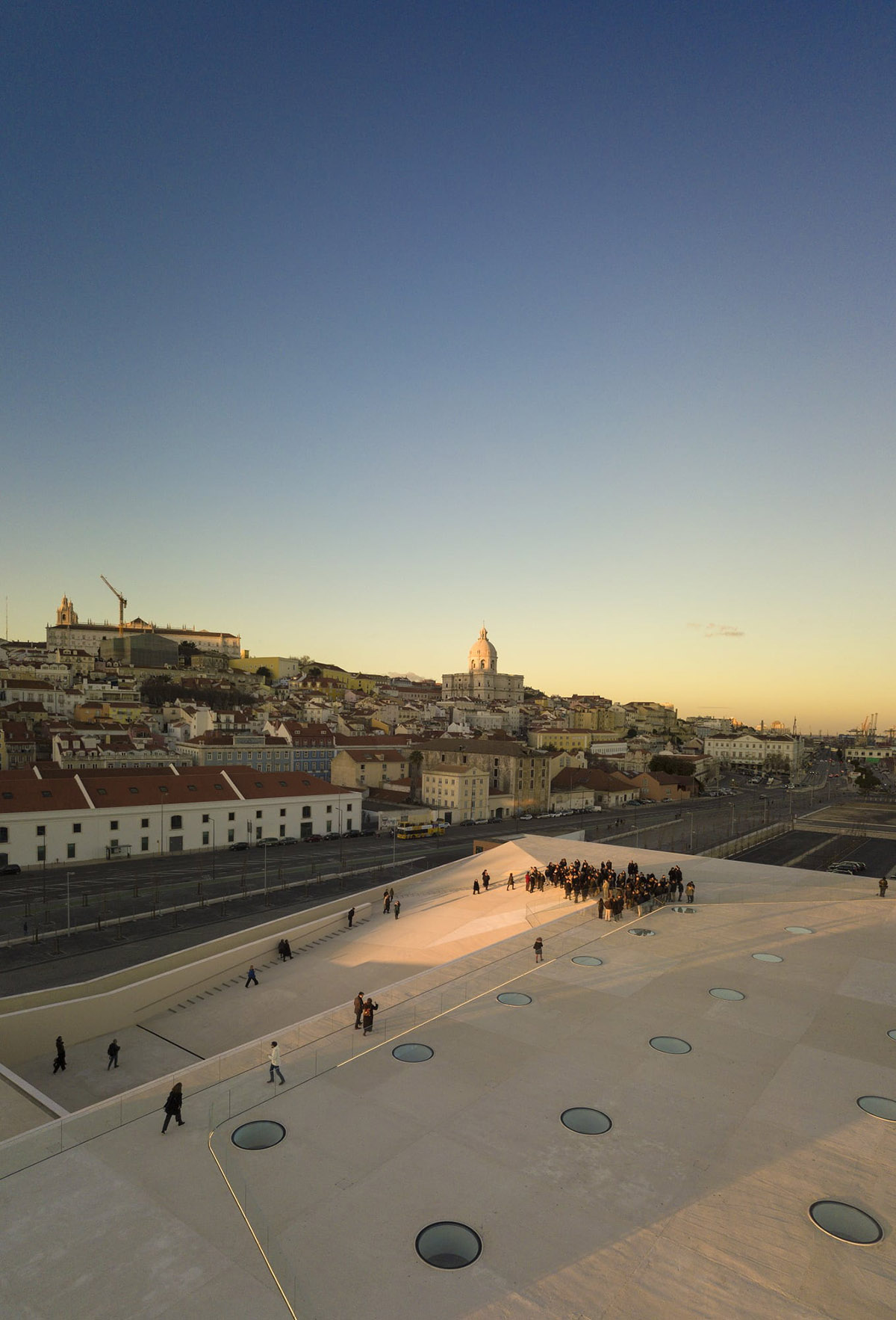 Carrilho da Graça Arquitectos creates concrete topography for Lisbon Cruise Terminal