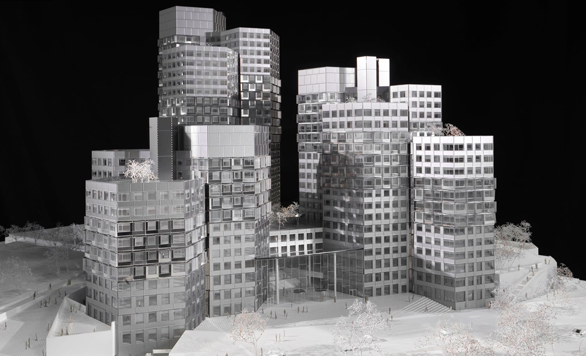 Dominique Perrault renovated Paris’ prismatic towers with crystallized facades