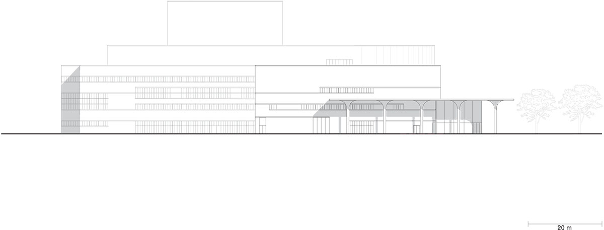 David Chipperfield Architects adds theatre and hotel buildings as part of Ceramic Art Avenue complex