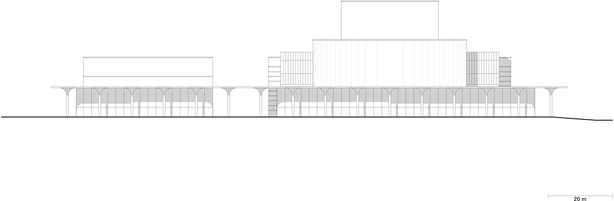 David Chipperfield Architects adds theatre and hotel buildings as part of Ceramic Art Avenue complex