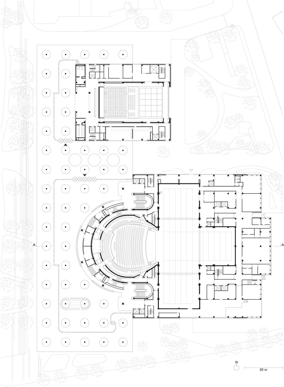 David Chipperfield Architects adds theatre and hotel buildings as part of Ceramic Art Avenue complex