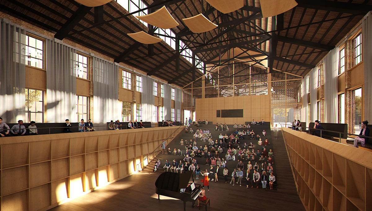 David Chipperfield Architects adds theatre and hotel buildings as part of Ceramic Art Avenue complex