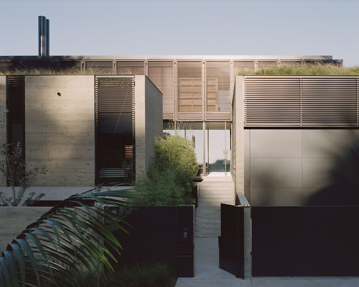 Olson Kundig's Bilgola Beach House features operable louvred shutters in Sydney