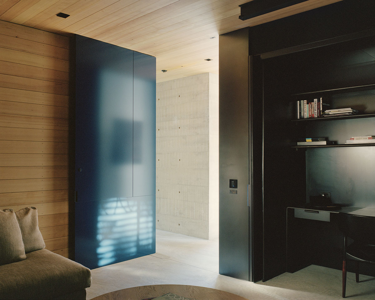 Olson Kundig's Bilgola Beach House features operable louvred shutters in Sydney