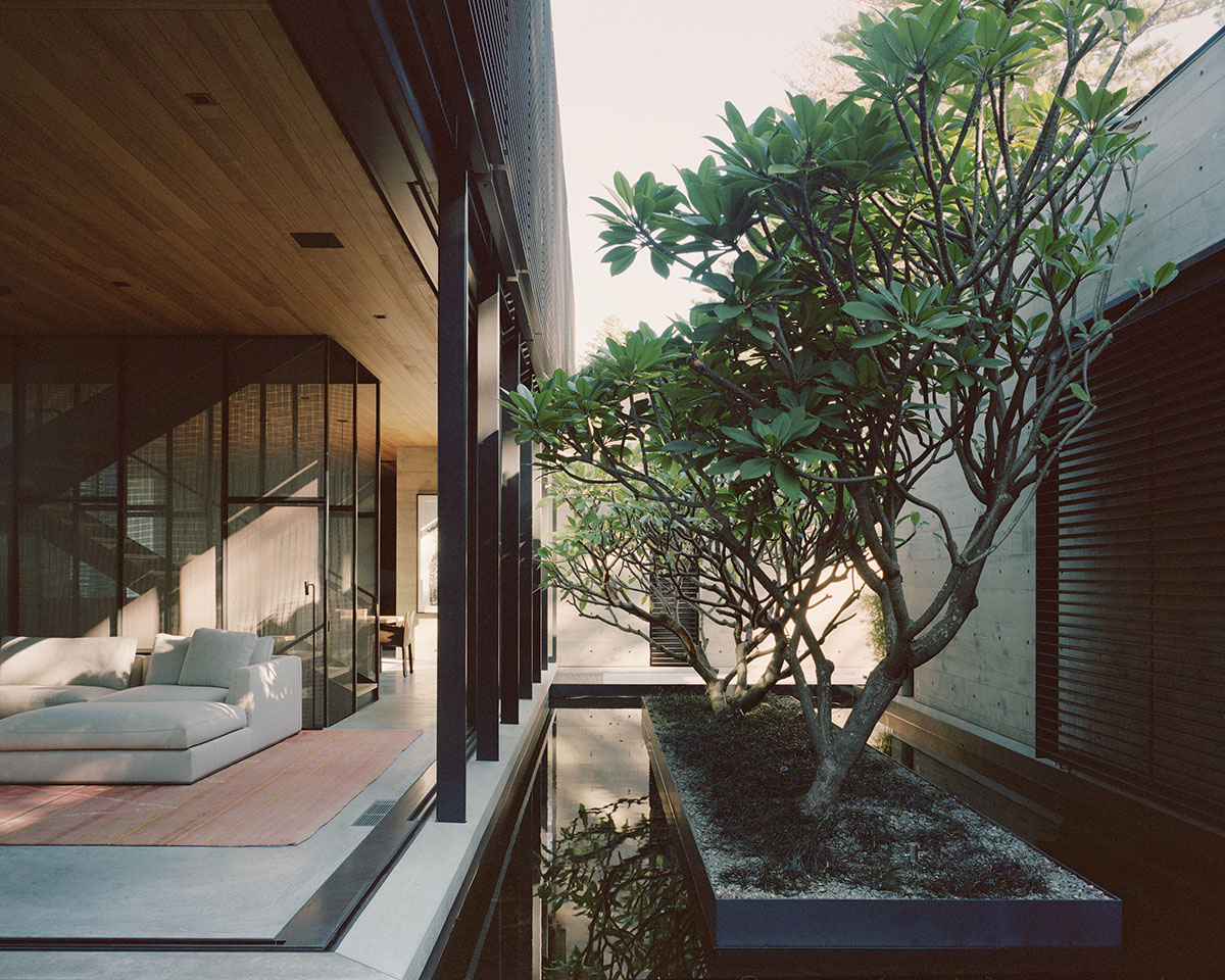 Olson Kundig's Bilgola Beach House features operable louvred shutters in Sydney