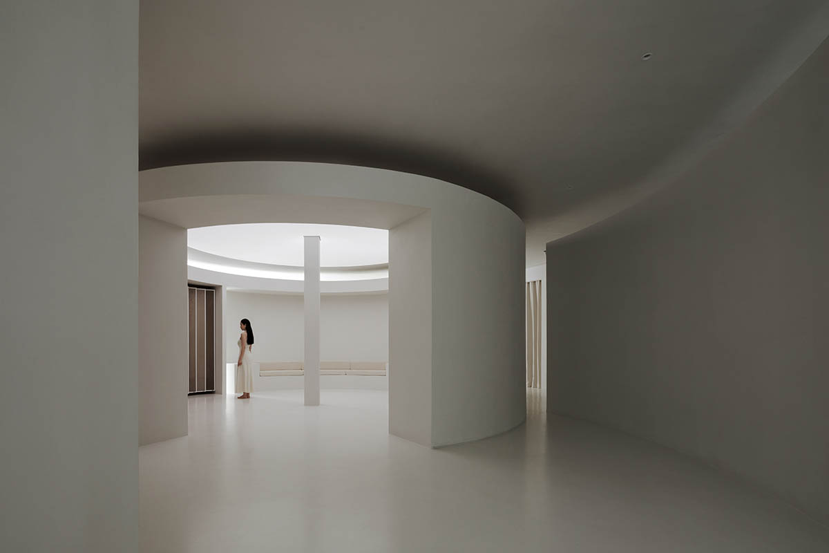 TSPACE DESIGN imagines circular gallery like a round heaven in Beijing