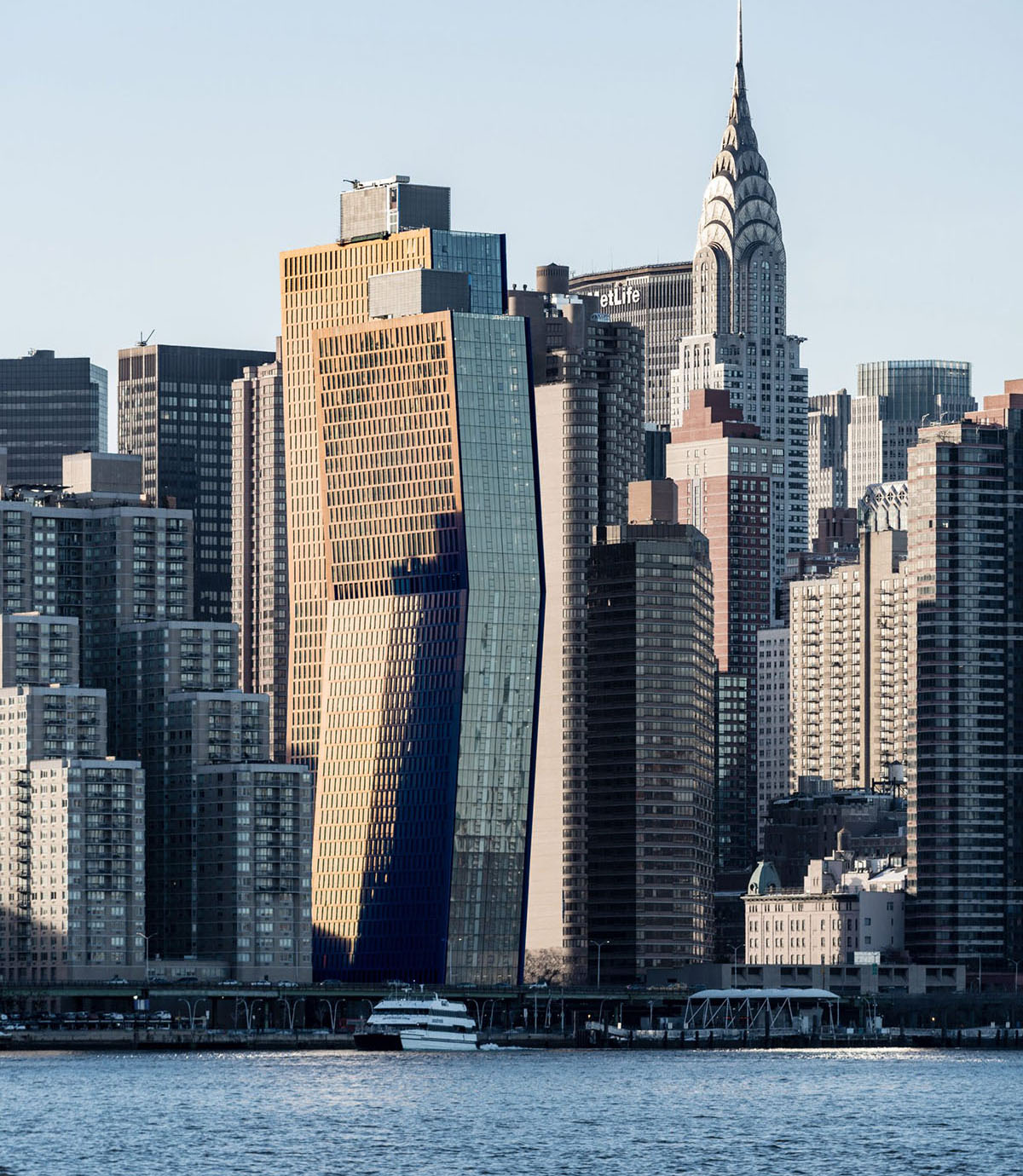 SHoP built angled copper-clad towers that change Manhattan's silhouette