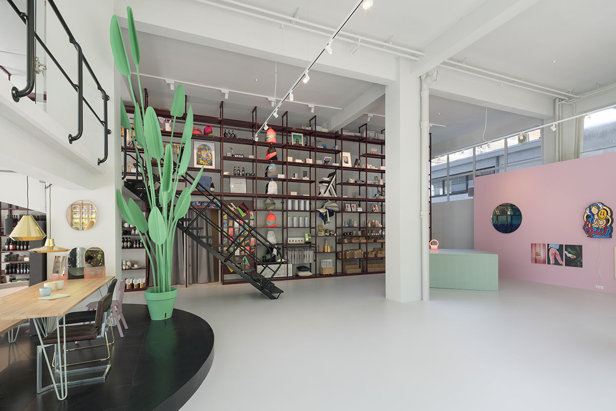 MVRDV renovates Rotterdam’s Groos store with mellow colored fixtures