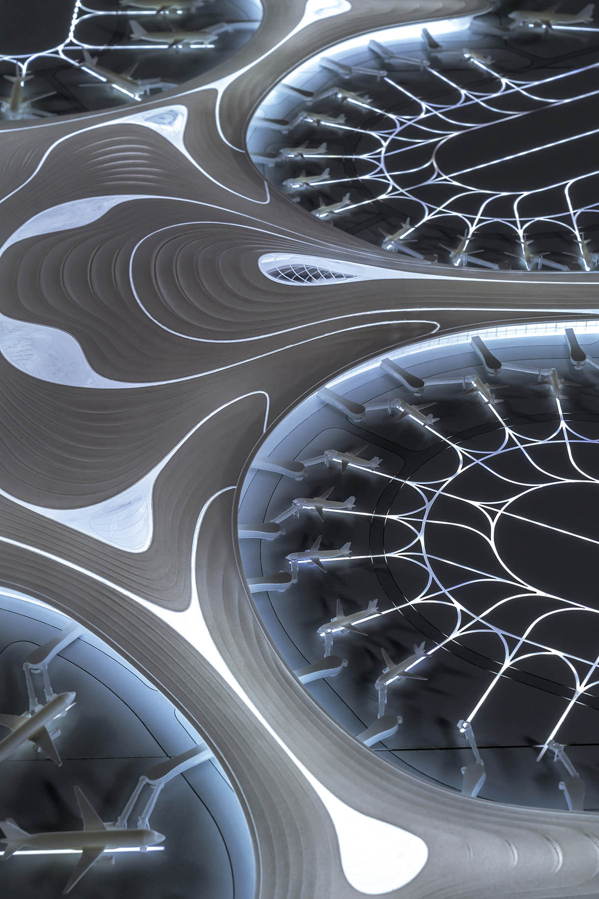 MAD Architects' snowflake-like Harbin Airport T3 will land on wintry landscape of Harbin