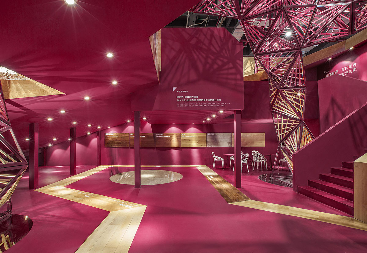 Towodesign creates geometric sculpture for Folding Garden in Shanghai