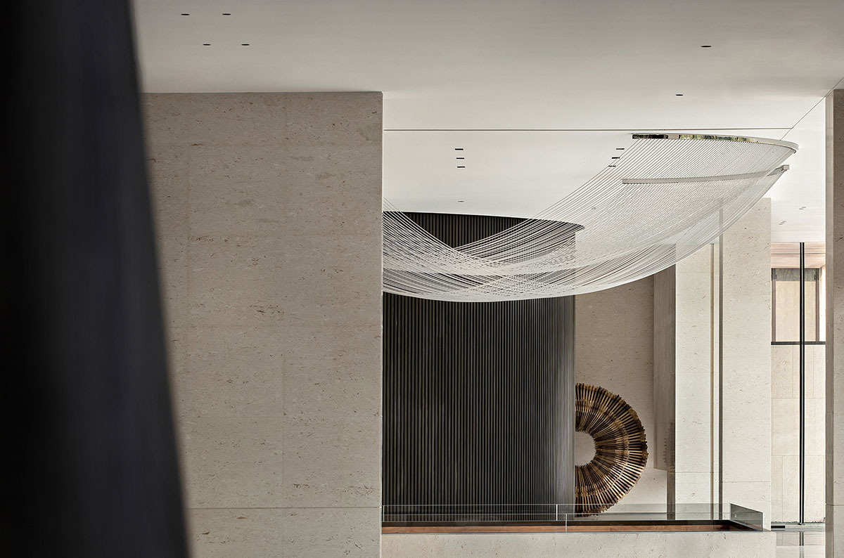 ONE-CU Interior Design Lab completes interiors of Guiyang Vanke - Guanhu Sales Center in China