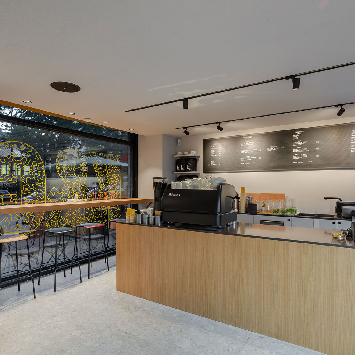 Matteo Foresti renovates Kale and Crave Restaurant in Sweden