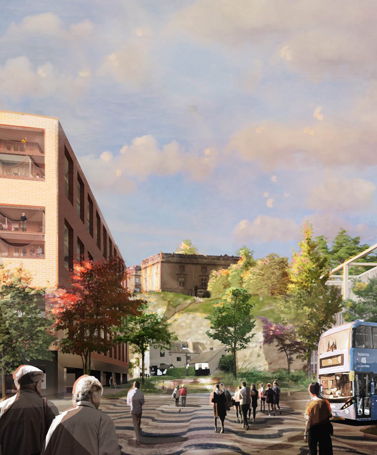 Heatherwick Studio uses ruins of partly demolished shopping centre to bring new vision to Nottingham