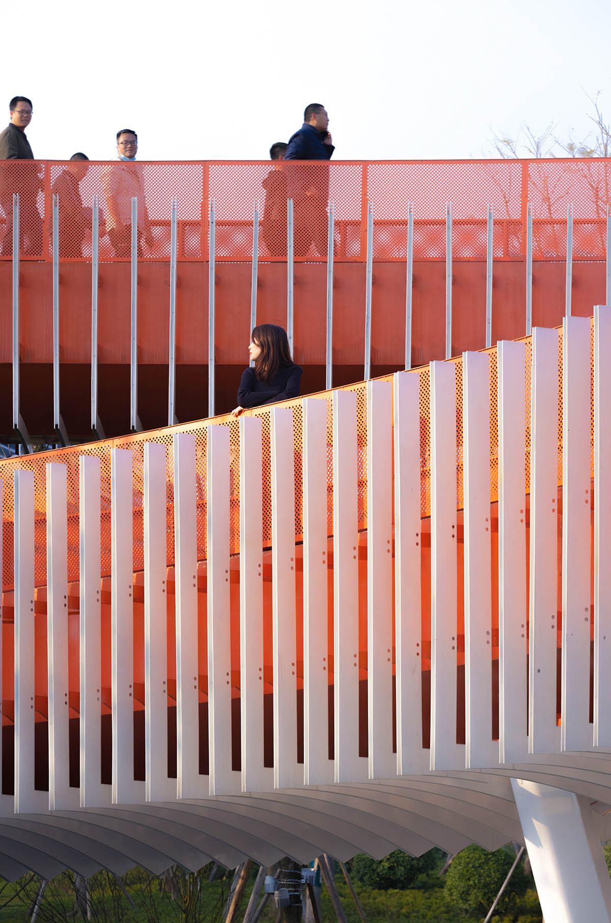 Atelier-Sizhou completes Dong‘an Lake Sports Park Bridge in Chengdu