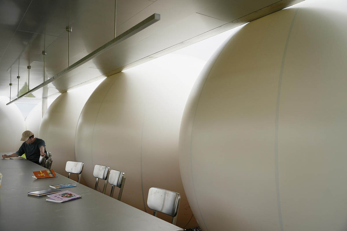 Practice on Earth and Increments Studio complete inflatable structures in Ningbo, China