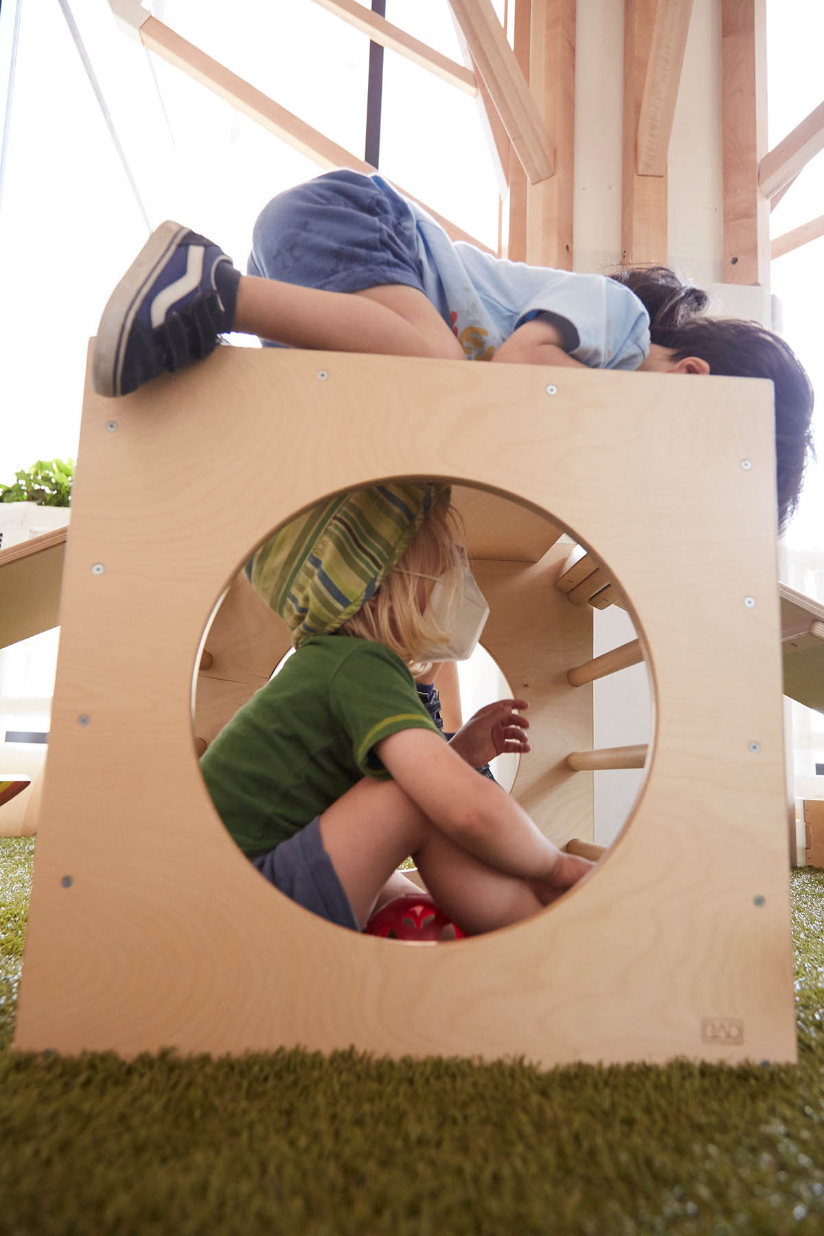 Palette Architecture creates abstracted nature for preschool in Brooklyn 