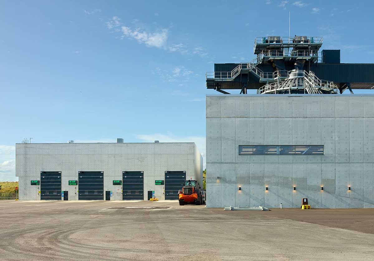 Kivinen Rusanen Architects completes Vuosaari Bioenergy Heating Plant in Helsinki