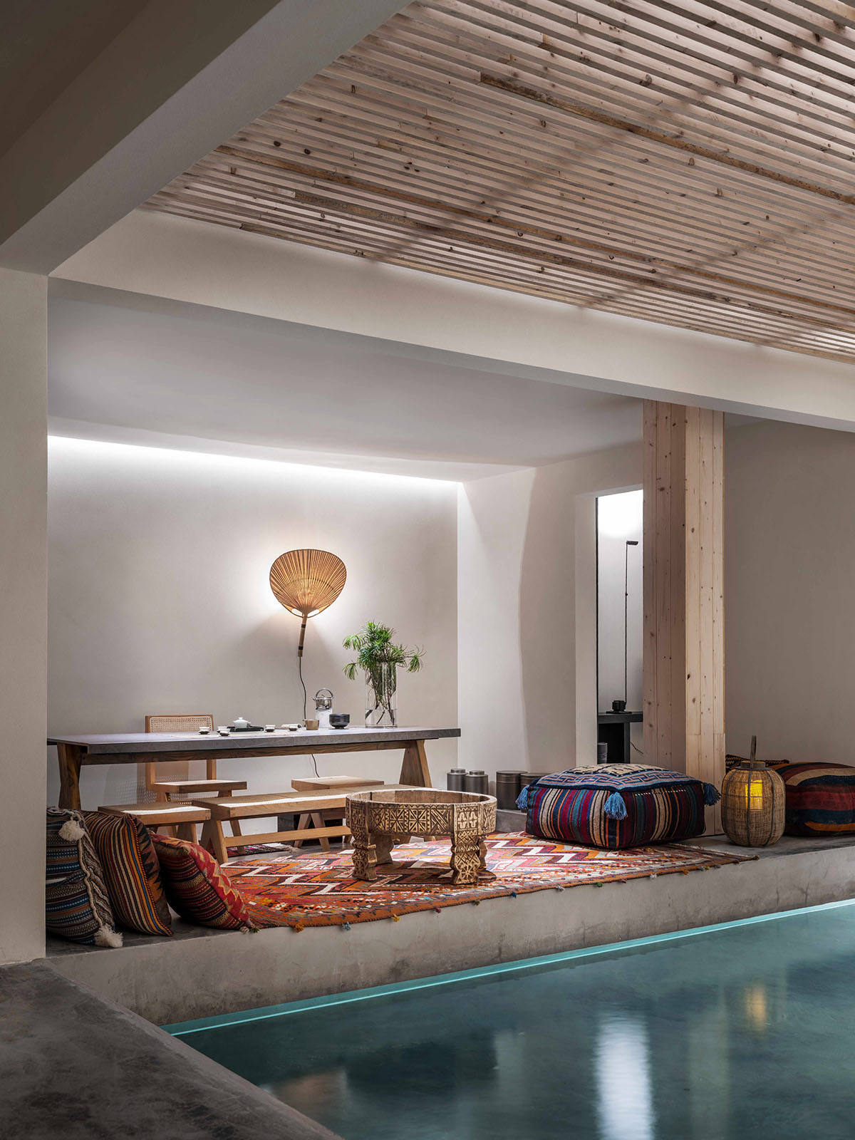 MIAOJUE Design Studio creates resort-like office space where nature, art and work converge in Beijing