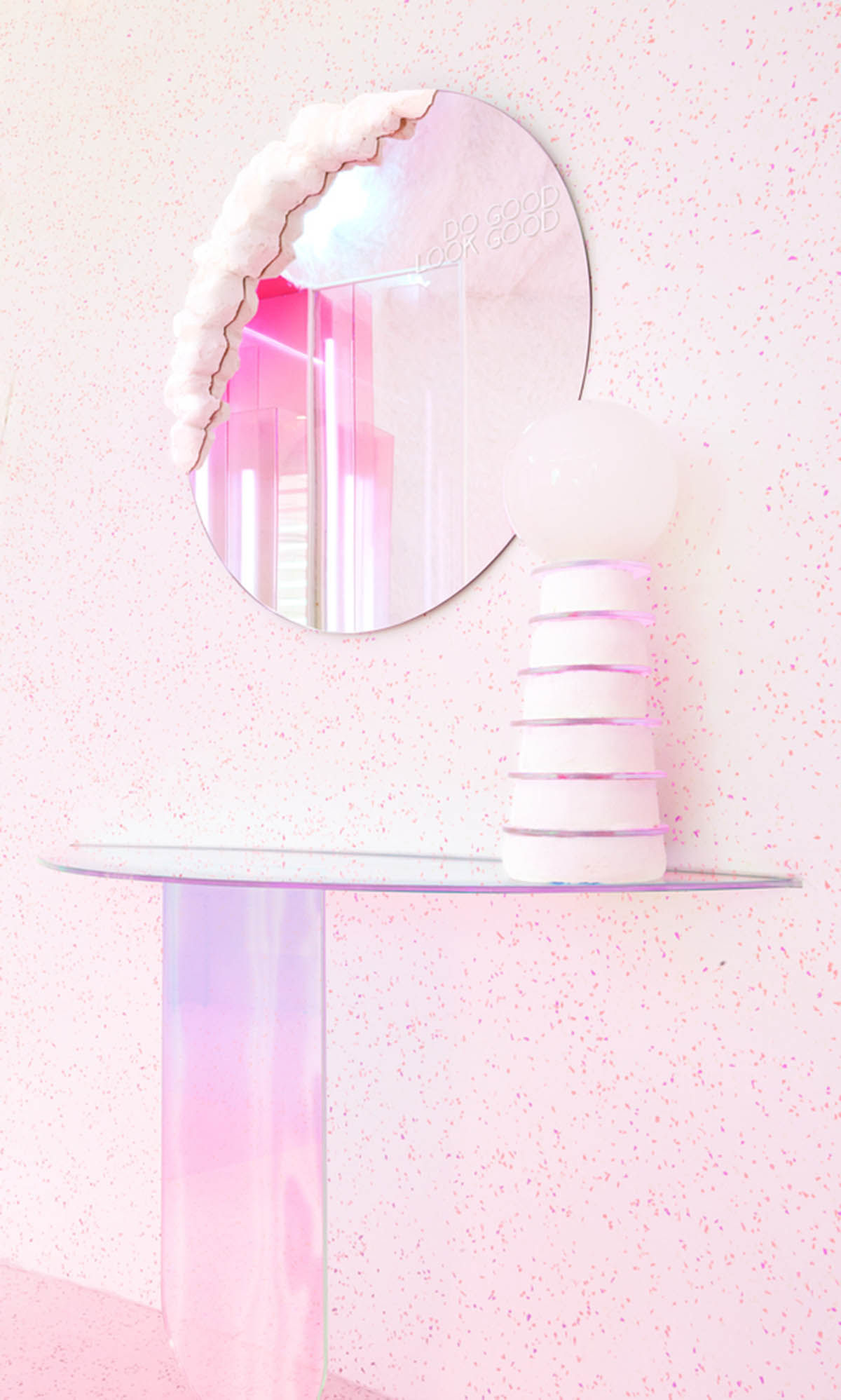 Patricia Bustos Studio creates fully pinkish utopian interior for Metanoia Installation in Madrid