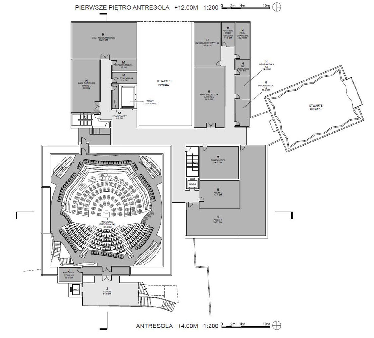 Frank Gehry to design new Krakow Academy of Music campus with windowless silver-looking volumes