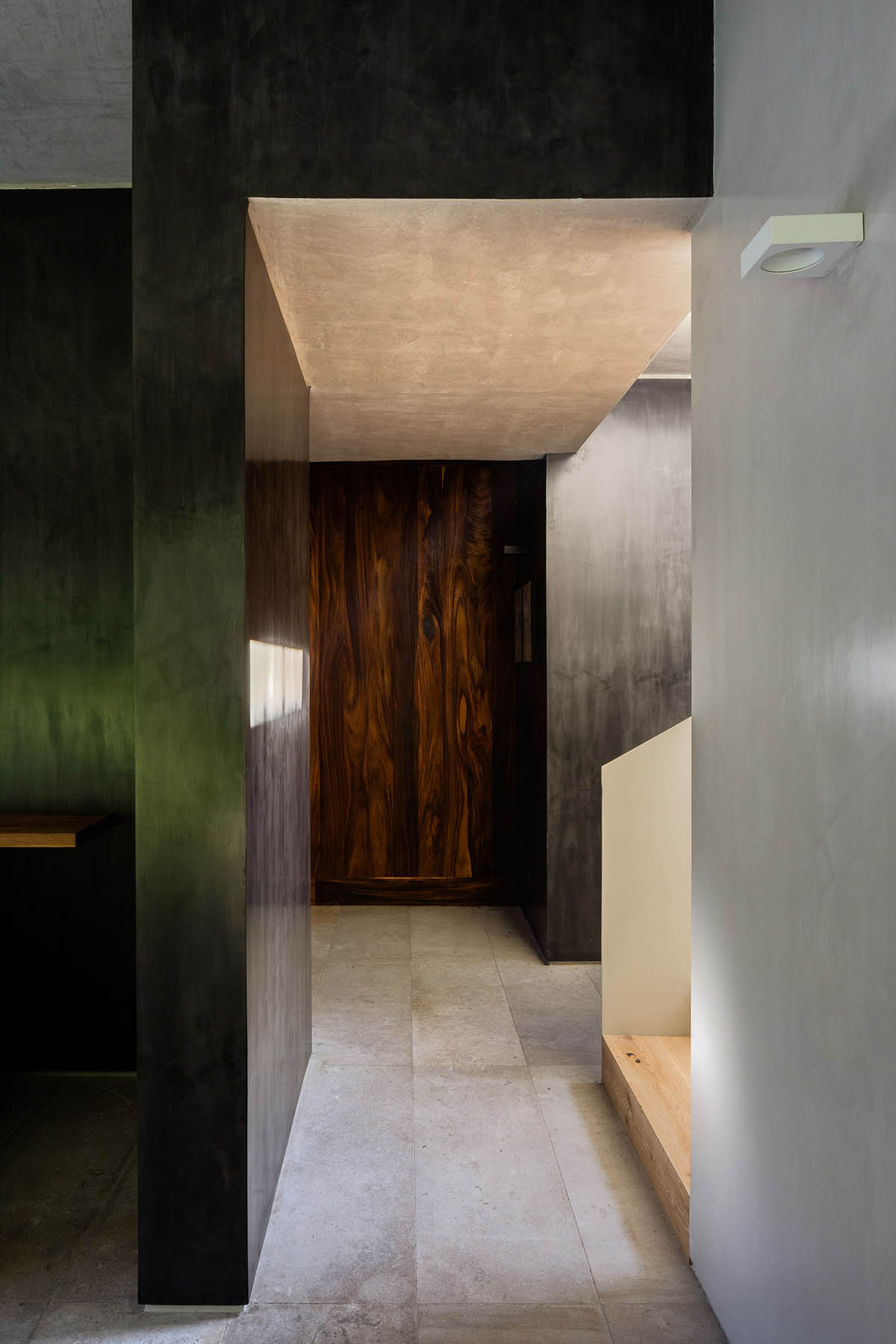 PPAA Arquitectos built compact concrete house with large private terrace in Mexico City