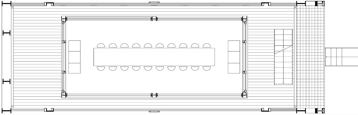 Arcgency transformed former coal crane into a luxury private retreat in Denmark