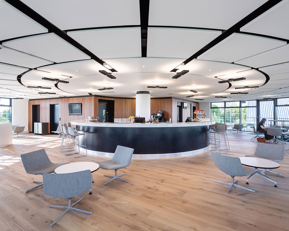 WilkinsonEyre completes new student village made of timber modular housing pods at Dyson Institute