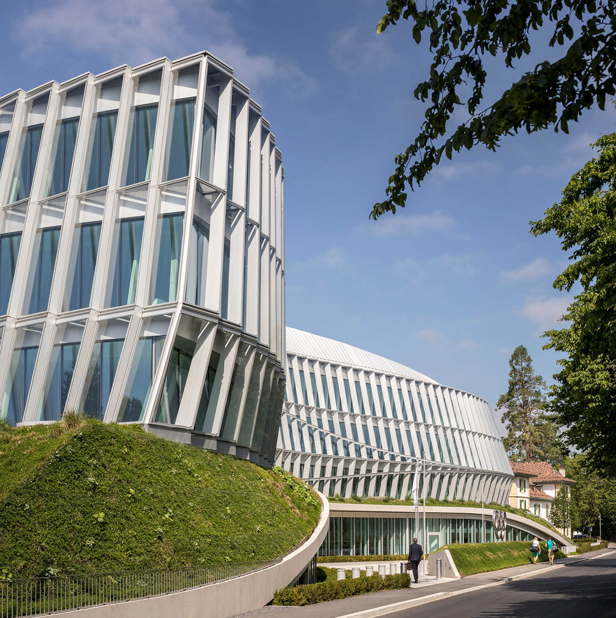 3XN completes sinuous Olympic House in Lausanne, Switzerland
