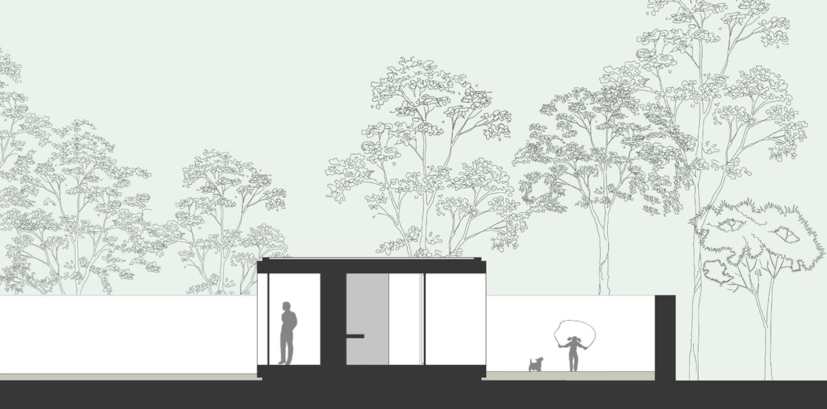 Arco Mais designed two open-facaded floating concrete residence in Portugal’s island