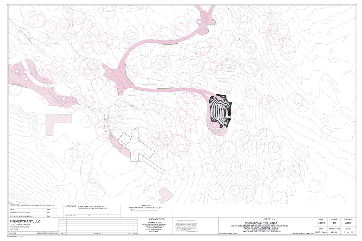 THEVERYMANY reinvents theatre typology with new Chrysalis Amphitheater set within Merriweather Park