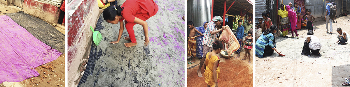 Working with the slum, Karail