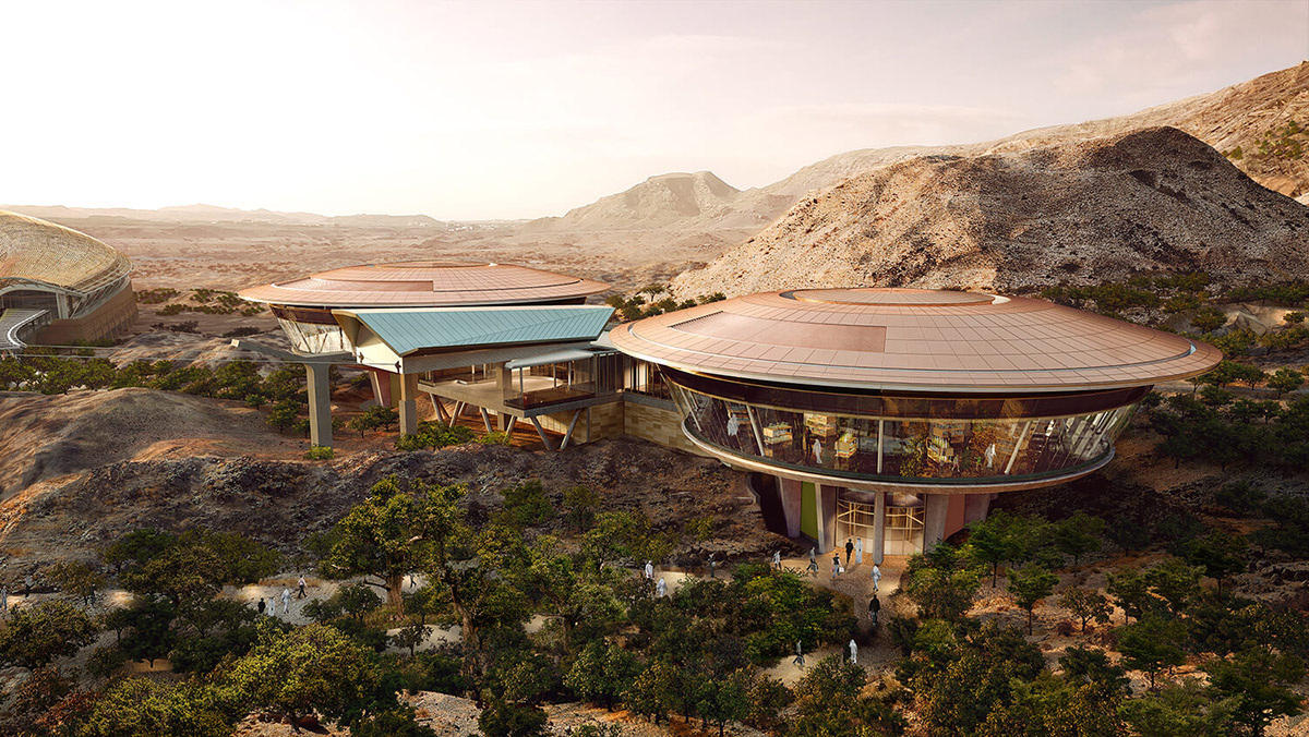 Grimshaw unveils first images for world's largest botanic garden in Oman