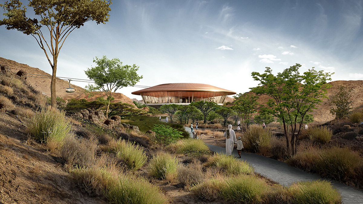 Grimshaw unveils first images for world's largest botanic garden in Oman