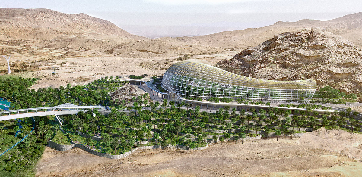 Grimshaw unveils first images for world's largest botanic garden in Oman
