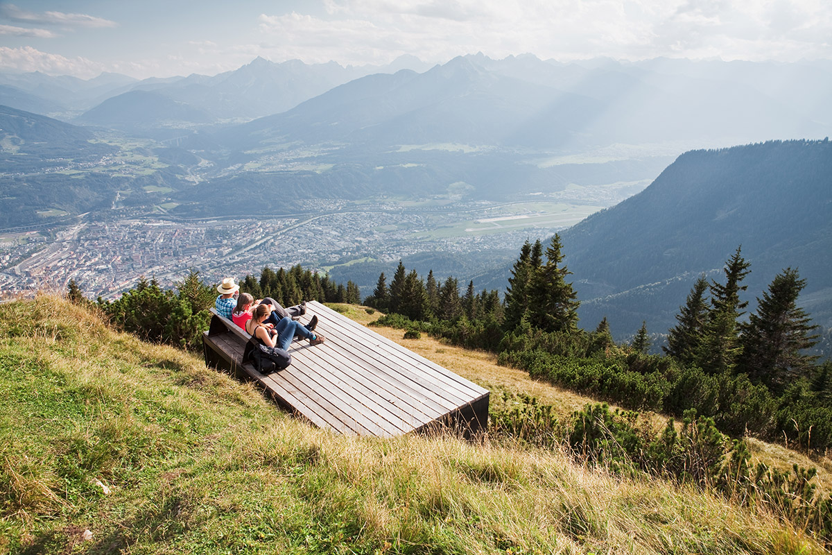 Snøhetta built meandering panorama path lying on Innsbruck's Nordkette mountain range