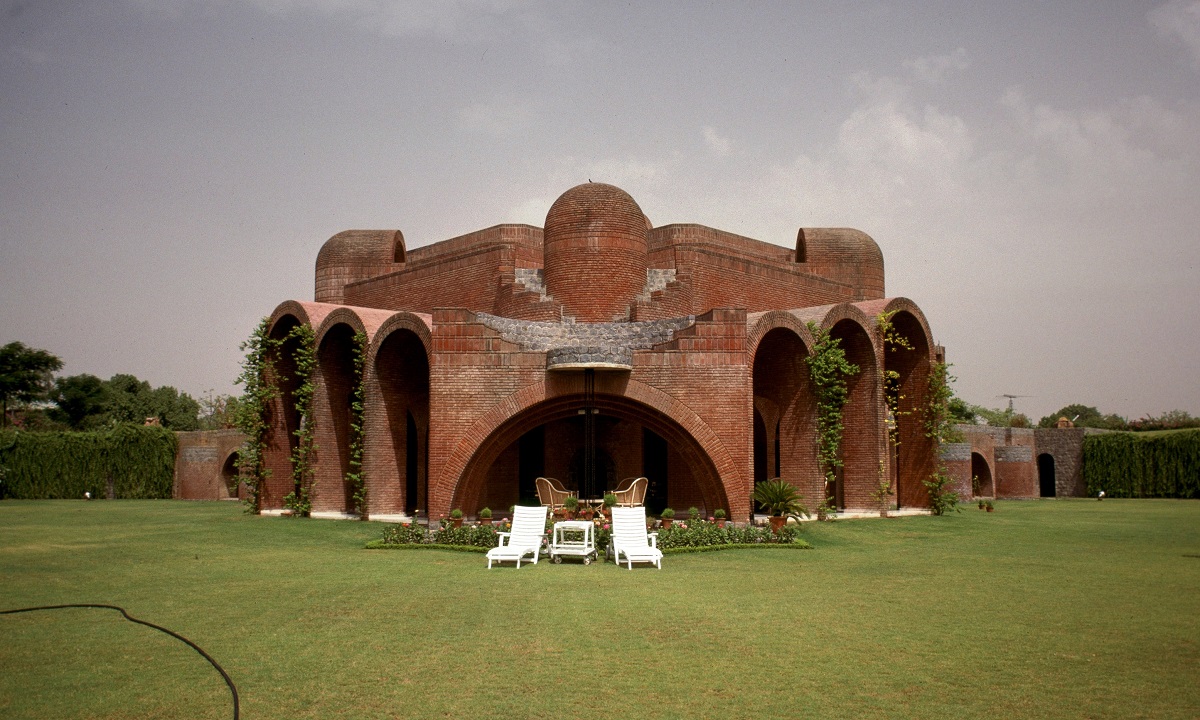 A Brick Sculpture To Work In: Satish Gujral-Designed Embassy of Belgium, New Delhi