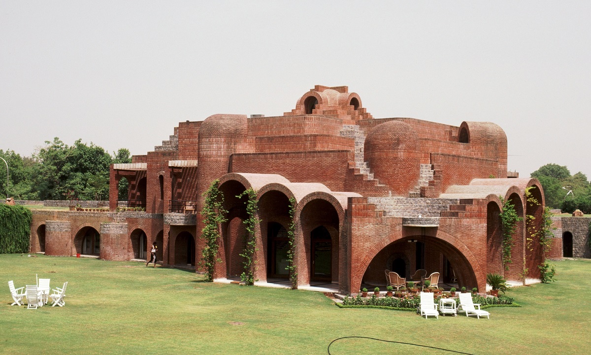 A Brick Sculpture To Work In: Satish Gujral-Designed Embassy of Belgium, New Delhi
