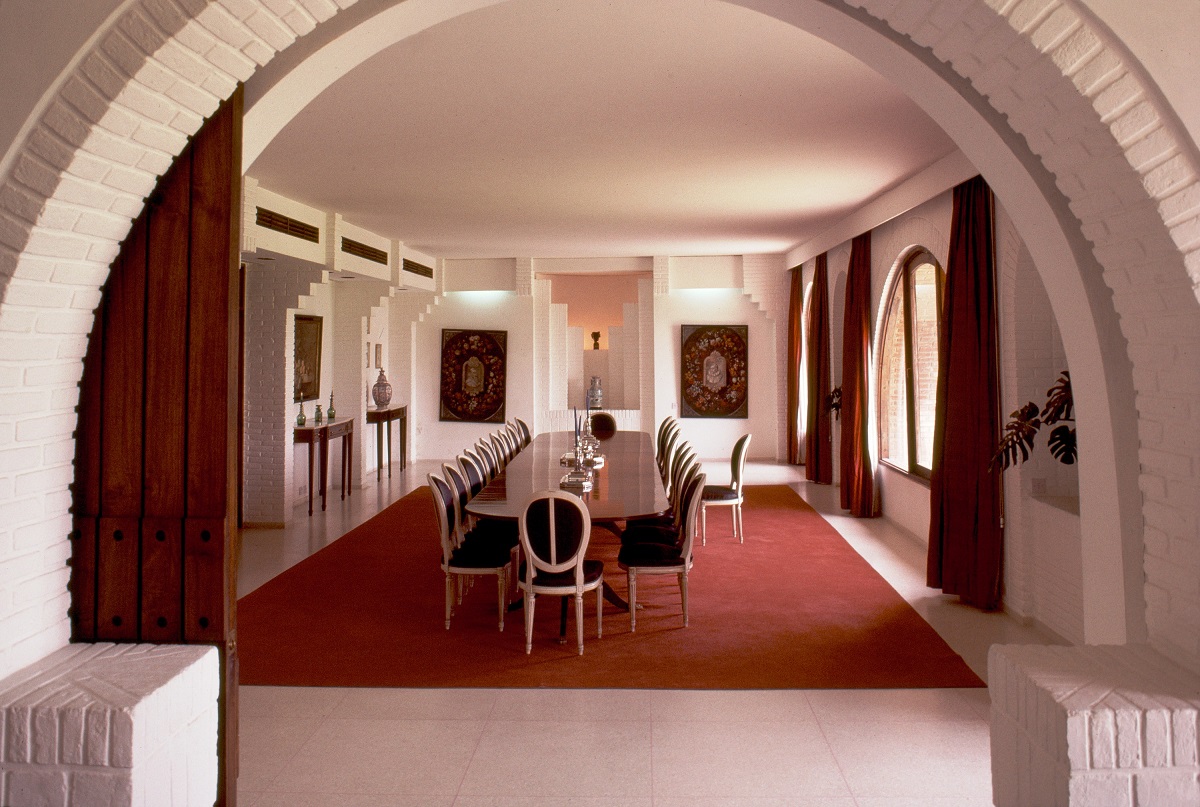 A Brick Sculpture To Work In: Satish Gujral-Designed Embassy of Belgium, New Delhi