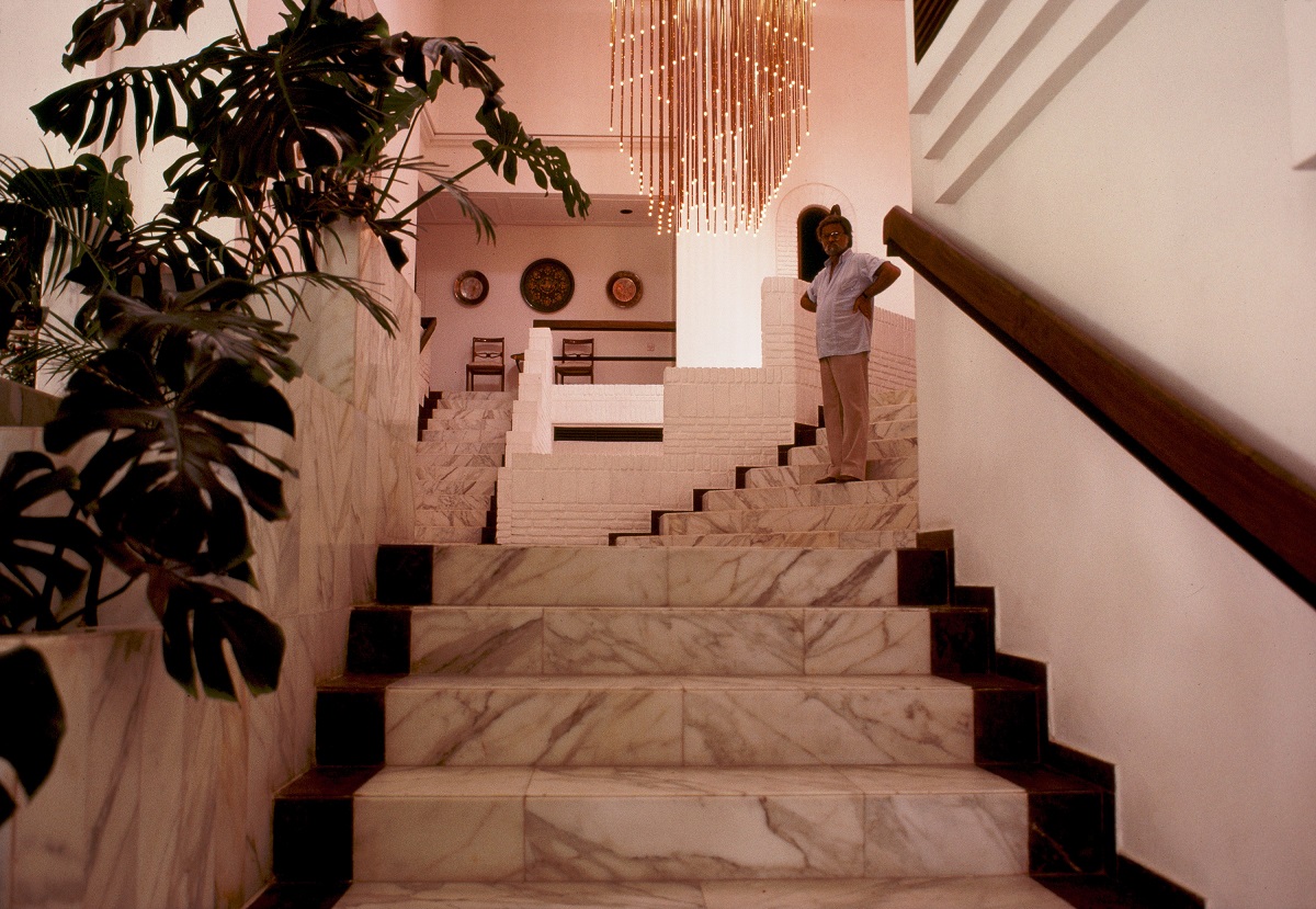 A Brick Sculpture To Work In: Satish Gujral-Designed Embassy of Belgium, New Delhi