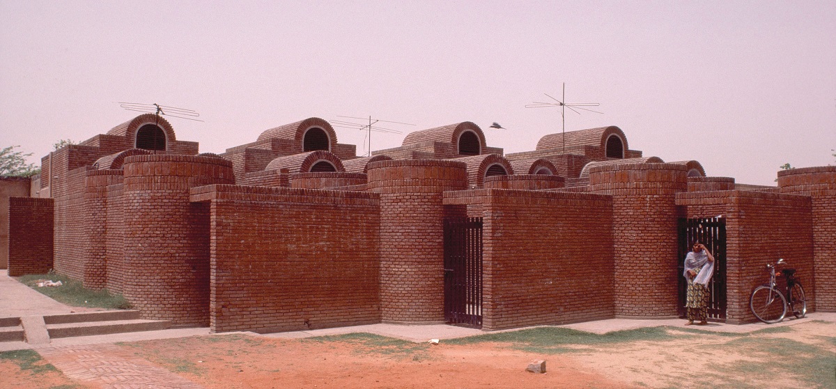 A Brick Sculpture To Work In: Satish Gujral-Designed Embassy of Belgium, New Delhi