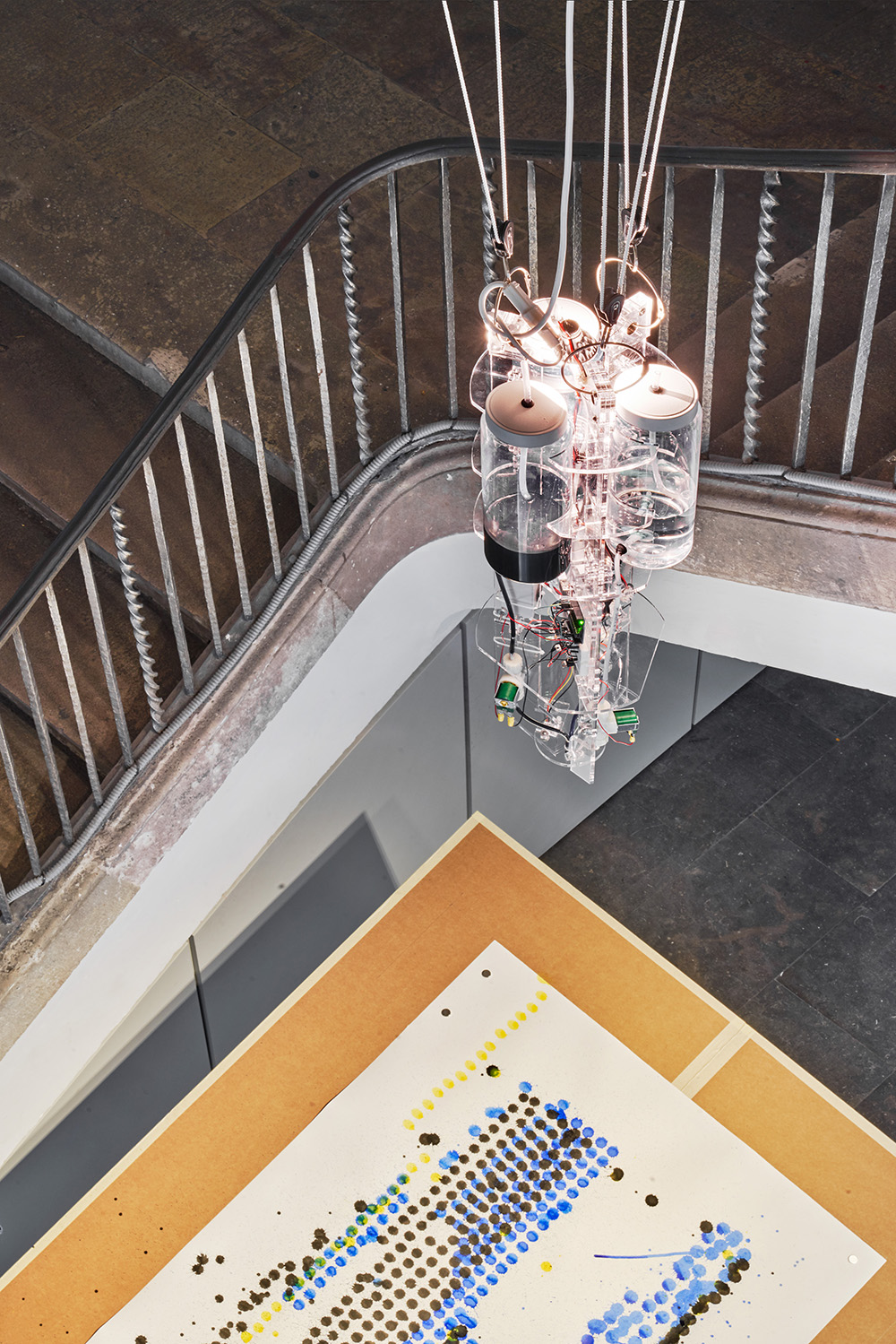 This exhibition combines automation and architecture to explore the potentials of generative drawing