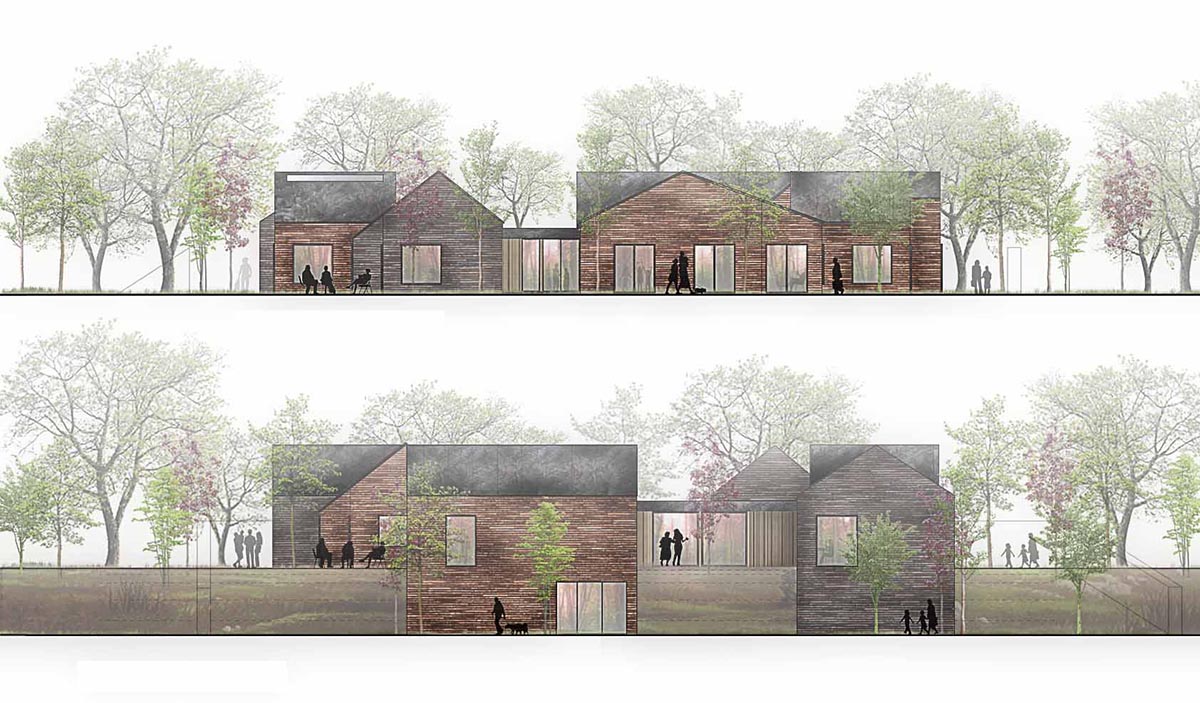 WE Architecture unveils its competition entry for Trygfondens Familyhouse for Denmark