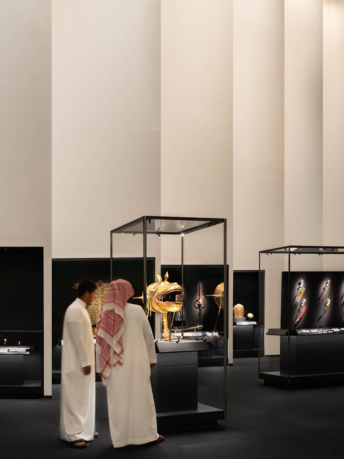 OMA creates scenography with monumental archetypal elements for the Islamic Arts Biennale