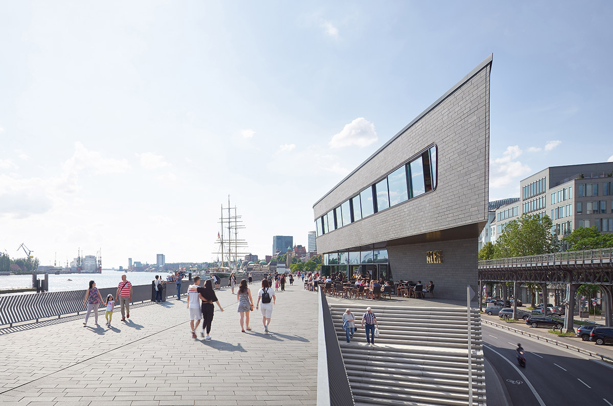 Zaha Hadid Architects completes amphitheatre-like promenade against Niederhafen’s floods